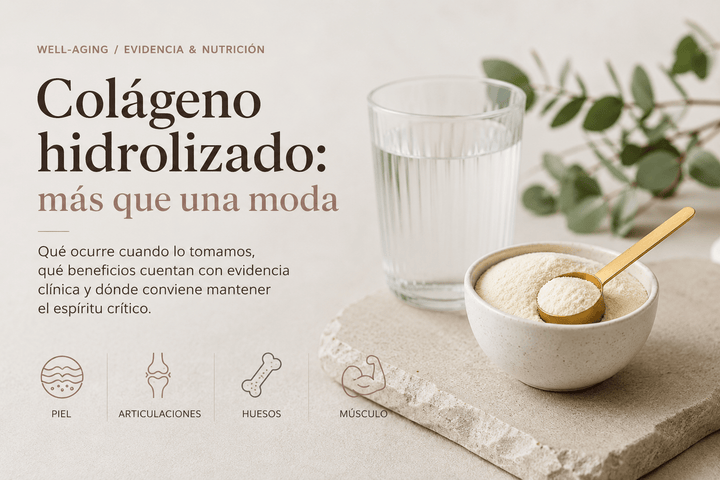 Colágeno hidrolizado: qué es, para qué sirve y qué dice realmente la ciencia - WA Drops